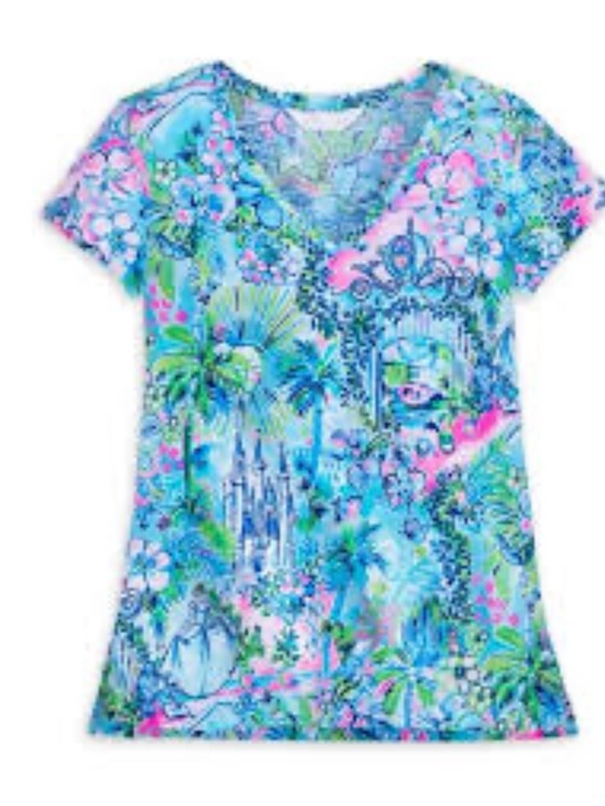 Lilly Pulitzer Tops - Lilly Pulitzer & Disney Cinderella Collaboration Etta Top Size XXsmall